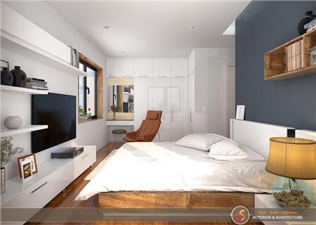 Thiết kế nội thất căn hộ Five Star