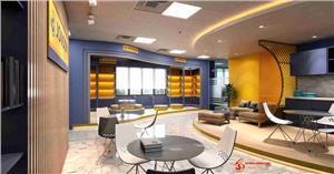 Thiết kế showroom và văn phòng làm việc công ty JONSON