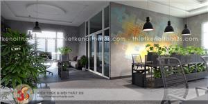 Thiết kế và Thi công nội thất văn phòng Design 80m2
