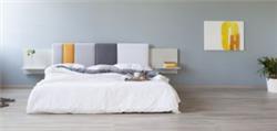 Thiết kế gối đầu giường đầy màu sắc cho phòng ngủ