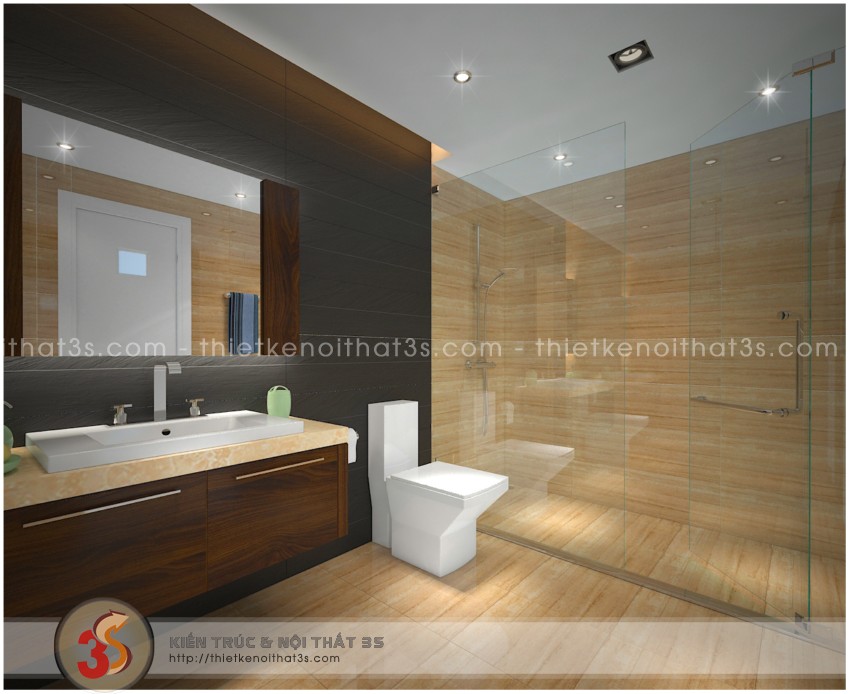 Phòng tắm tiện nghi
