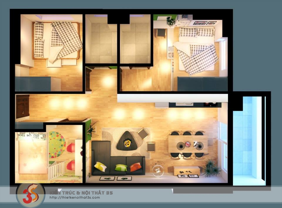 Bản vẽ mặt bằng bóc mái