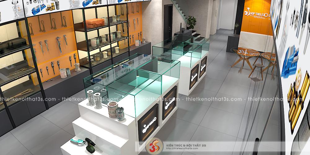 Thiết kế nội thất showroom CAD/CAM